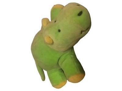 Manhattan Toy Company Nilpferd Kuscheltier Plüschtier Grün 9cm