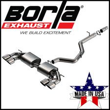 Borla S-type 3 Cat-back Exhaust System Fits 2022-25 Volkswagen Golf R 2.0l