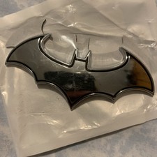 Metal Bat 3d Sticker Car Motorcycle Fun Silver ????