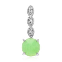 Cavill AnhäNger Damen 925 Silber Chrysopras 0,98Ct GrüNer Cabochon