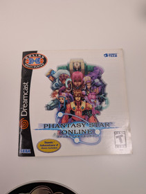 Phantasy Star Online (Sega Dreamcast, 2001) - Completed CIB Tested Working Sonic