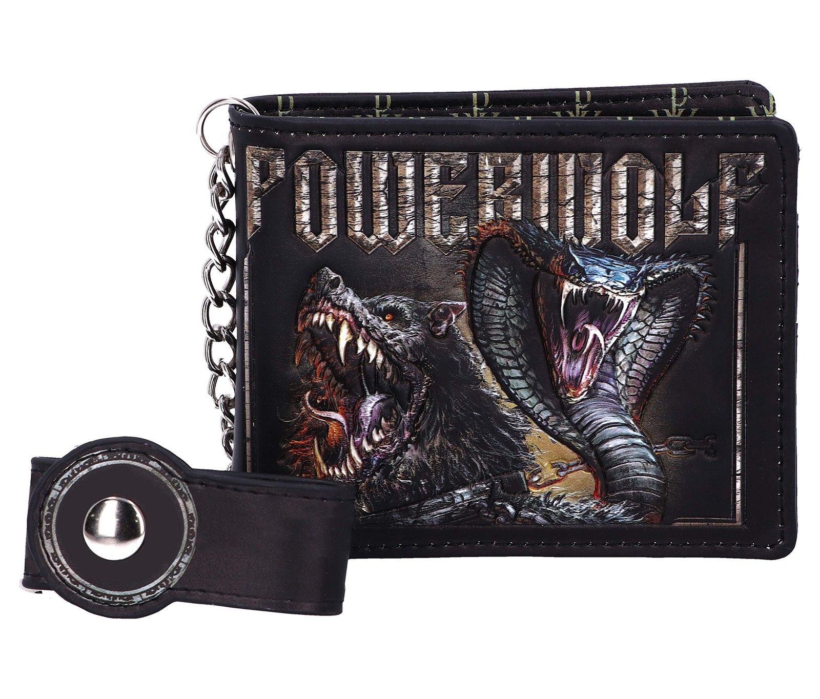 Теперь Nemesis официально лицензировала кошелек с тиснением Powerwolf Kiss of the Cobra King
