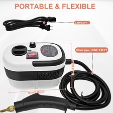 2500W High Pressure Steam Cleaner Machine Portable Cleaning Kitchen Car Machin