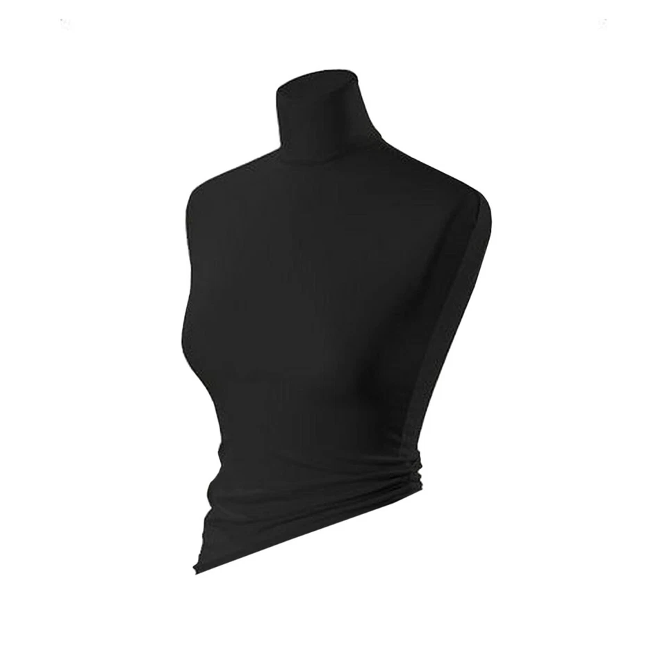 GOODSFORBUSINESS GMBH Überzug Schneiderbüste Lycra Wechselbezug Schneiderpuppe Damen Schwarz