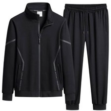 Men's Tracksuit Suit New Arrived Tracksuit Mens Casual Solid Solor Sweatpant Set