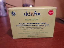 Skinfix Resurface AHA/BHA Renewing Body Cream 10 fl oz Sealed Box has Shelf Wear