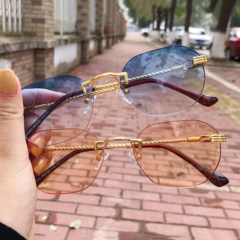 Frameless eyewear deals