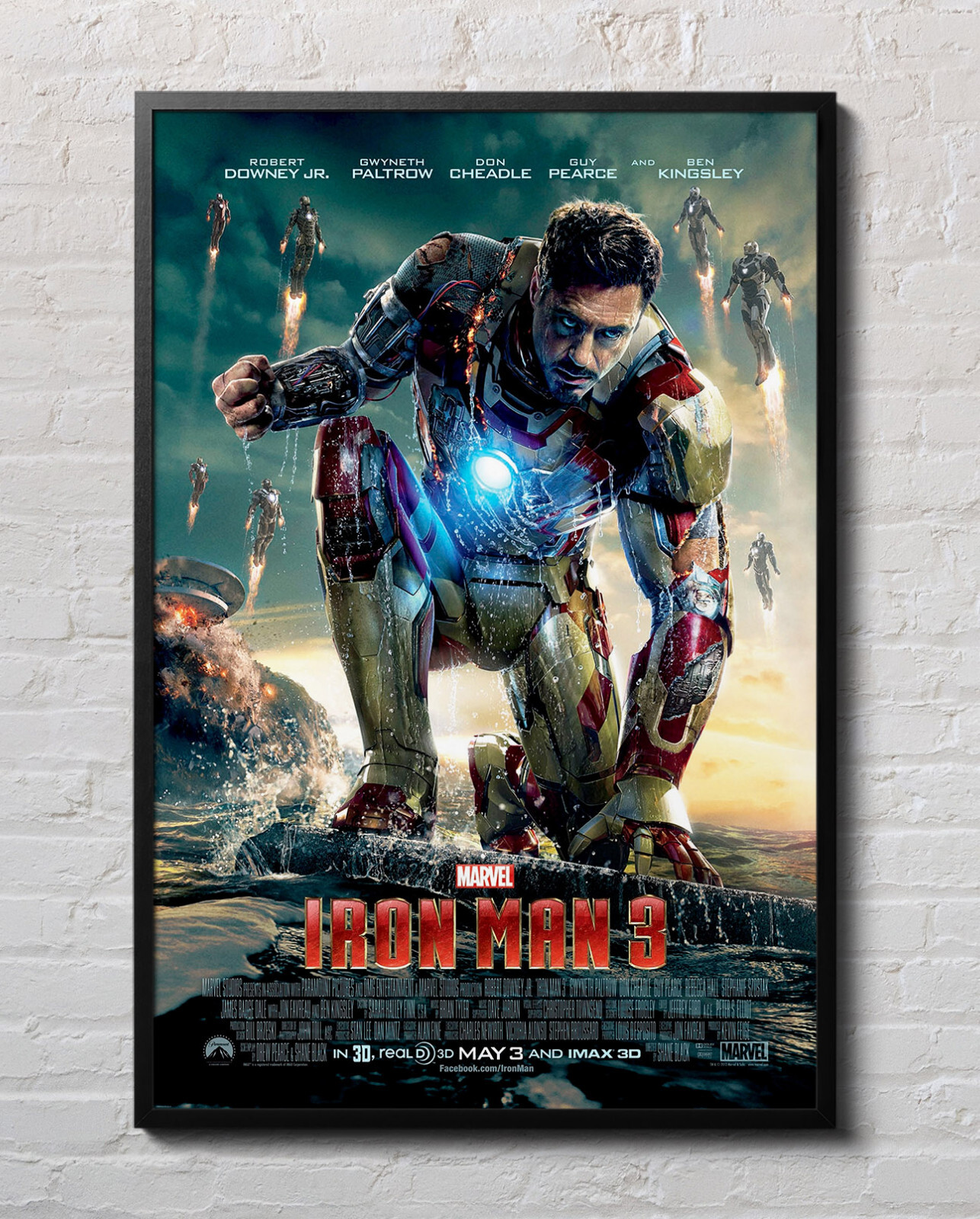 Tony Poster Iron Man 3 Tony Stark Poster