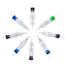 40pcs Mixed 3RL 5RL 7RL 9RL 5M1 7M1 9M1 5RS Disposal Tattoo Cartridges Needles