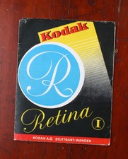 KODAK RETINA I SALES BROCHURE 450.60 000/RI O-1096, IN GERMAN/215890