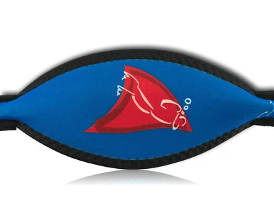 ISC Combo-Strap Neopren Maskenband mit Silikonband Mask-Strap adjustable