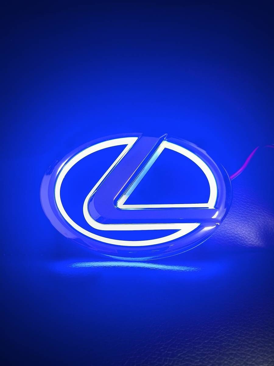 For LEXUS LED 5D Emblem Logo 3Color 2Size Variation Exterior Parts