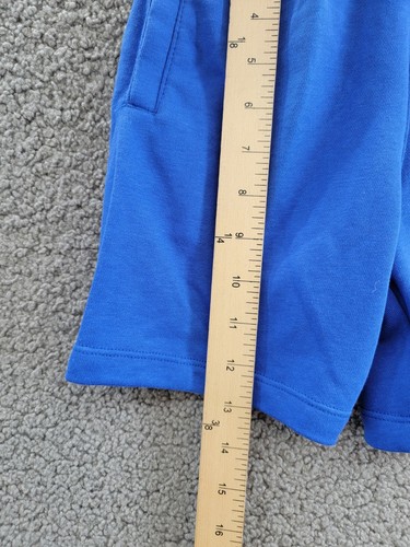 Nike Sportswear Club French Terry Shorts Boys 6 Game Royal Elastic Waist Pull On - Picture 9 of 18