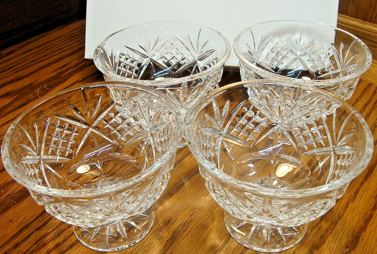 Shannon Godinger 24% Leaded Crystal Dublin Ice Creams Set (4