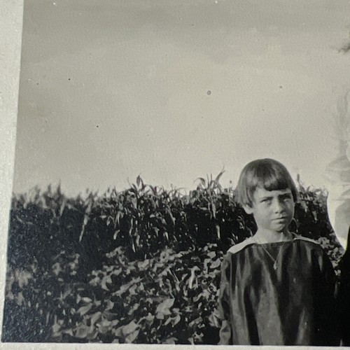 1920s ALVA MAE and I on FARM RPPC Real Photo Postcard - Picture 4 of 11