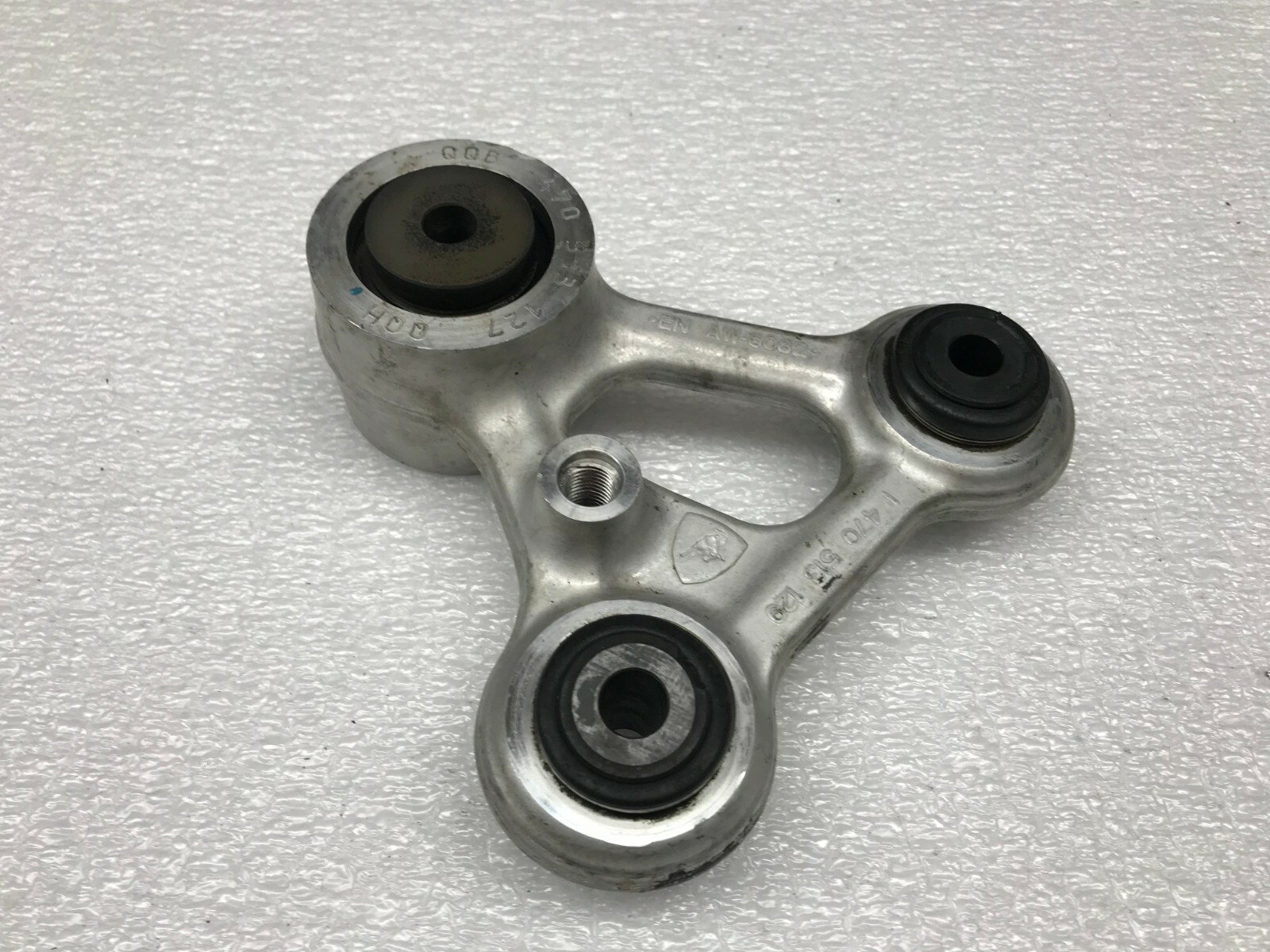 LAMBORGHINI AVENTADOR LP700 720 REAR SHOCK ARM MOUNT LEVER OEM 470513127