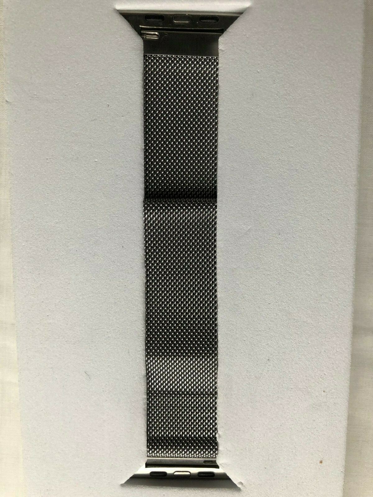 for Apple Watch 40mm and 44mm Strapsco Premium Watch Band Milanese Mesh