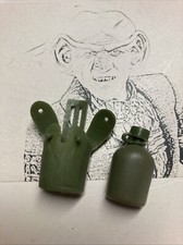 Vintage Marx - Stony Smith - Canteen w/ Case accessory pieces 