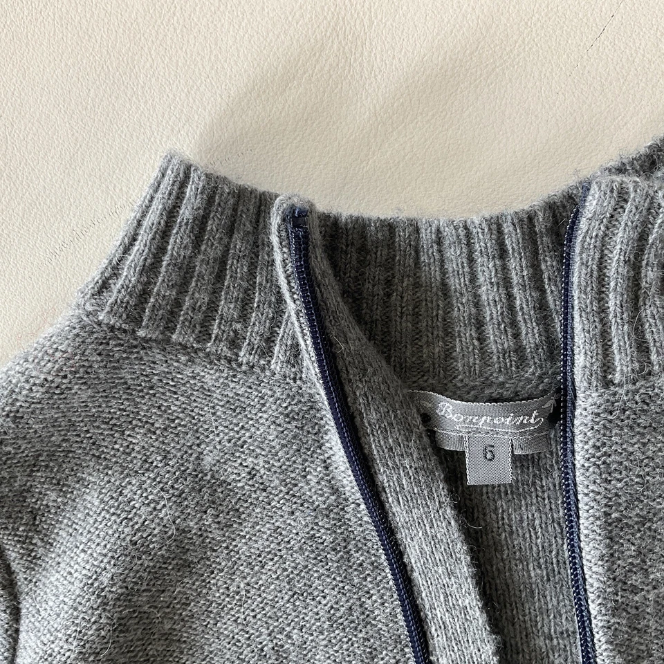BONPOINT CASHMERE SWEATER SIZE 6 - Image 2 of 4
