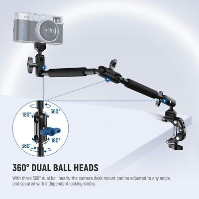 glide gear overhead camera stand