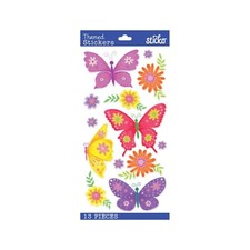 Spring Stickers  Paper Butterflies Stickers - 13 Pieces/Pkg. nm5238216 