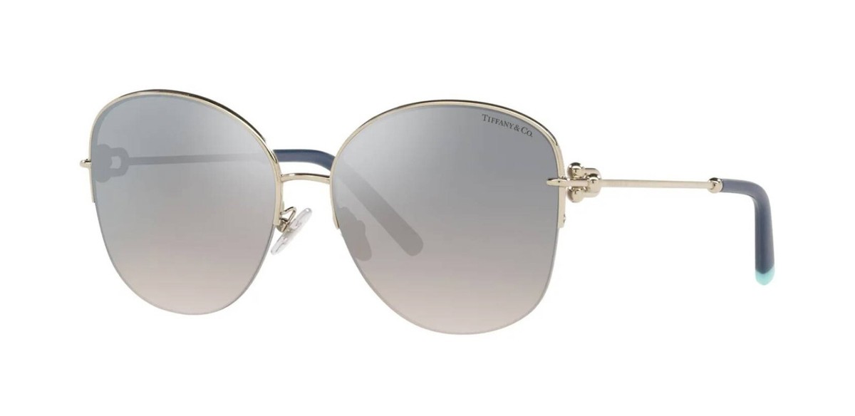 Tiffany TF 3082 Pale Gold/Grey Silver Mirrored (6169/1U