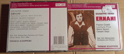 GIUSEPPE VERDI - ERNAMI - THOMAS SCHIPPERS - FRANCO CORELLI U.   -  2 CD (JG6641