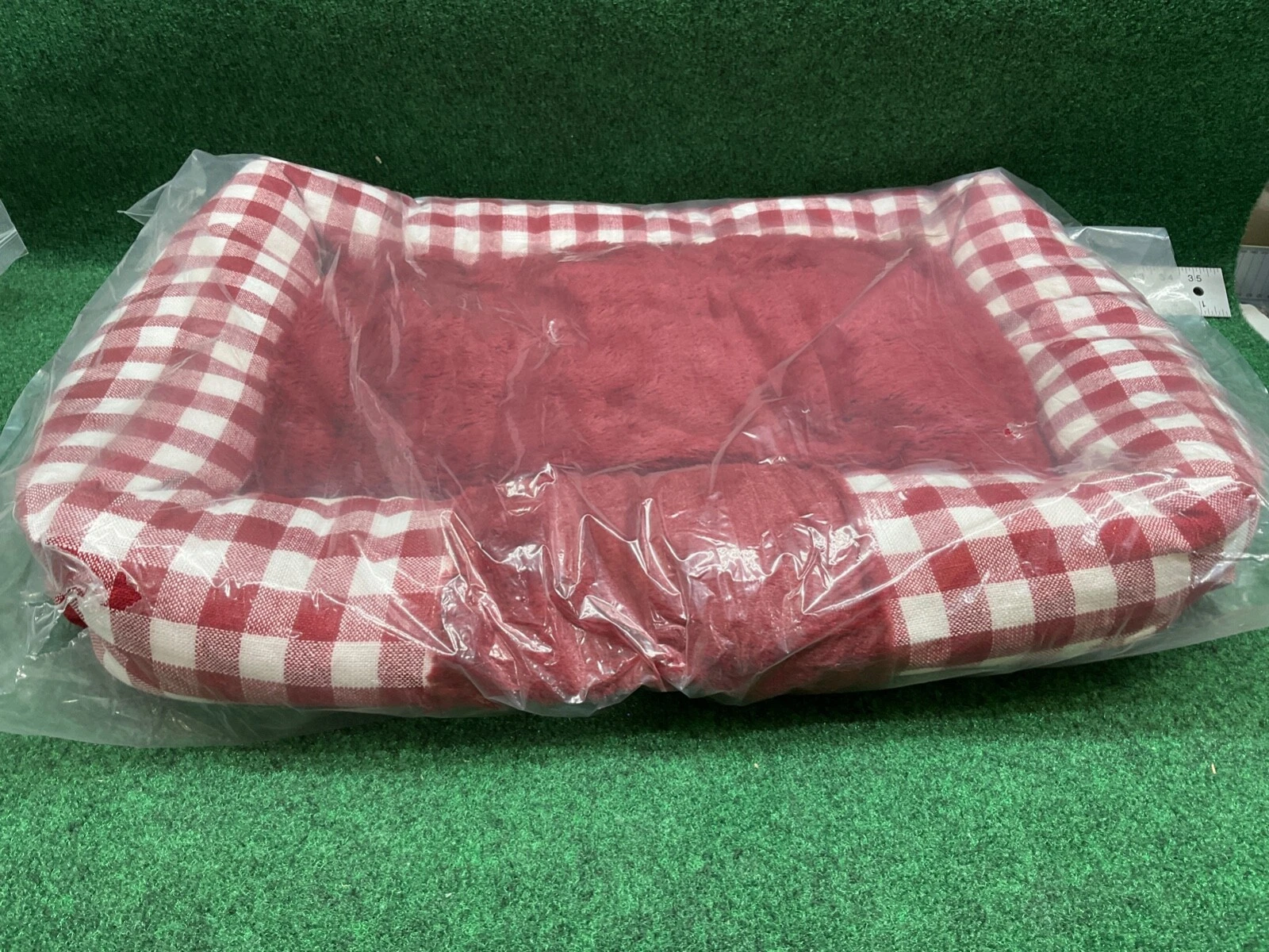 Zoorsem Flush Soft Pet Bed Cat Dog Rectangle Cushion Machine Washable Medium