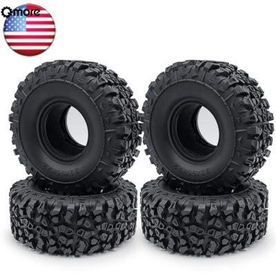 Qmore 2.2'' 140MM Super Soft Rubber Mud / Rough Terrain Tire for 1:10 RC Crawler