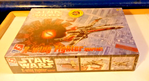 1998 FACTORY NEW STAR WARS LEVEL 1 AMT/ERTL X-WING FIGHTER SNAPFAST ...