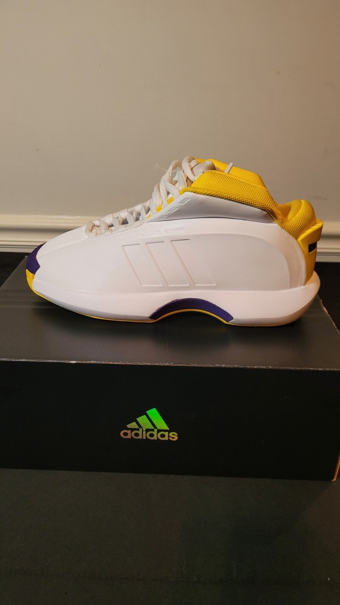 Size 8.5 Adidas Crazy 1 2022 Lakers Home Brand New In Box | eBay