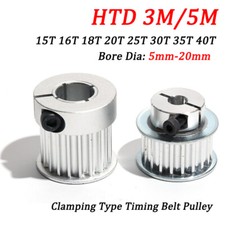 CNC Pulley Bore 5mm-20mm Clamping Type for 10...