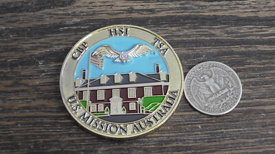 CBP HSI TSA US Mission Australia Challenge Coin #295X | eBay