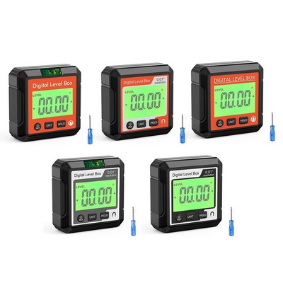 Convenient and Effortless Measurement Magnetic Base Protractor Inclinometer
