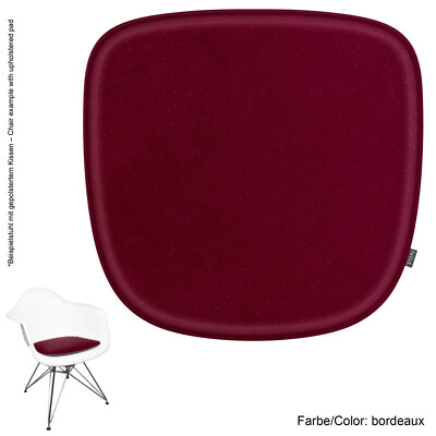 Eco Felt Pillow 0 29/32in Suitable for Vitra H.Miller Eames Armchair Daw, Dar,