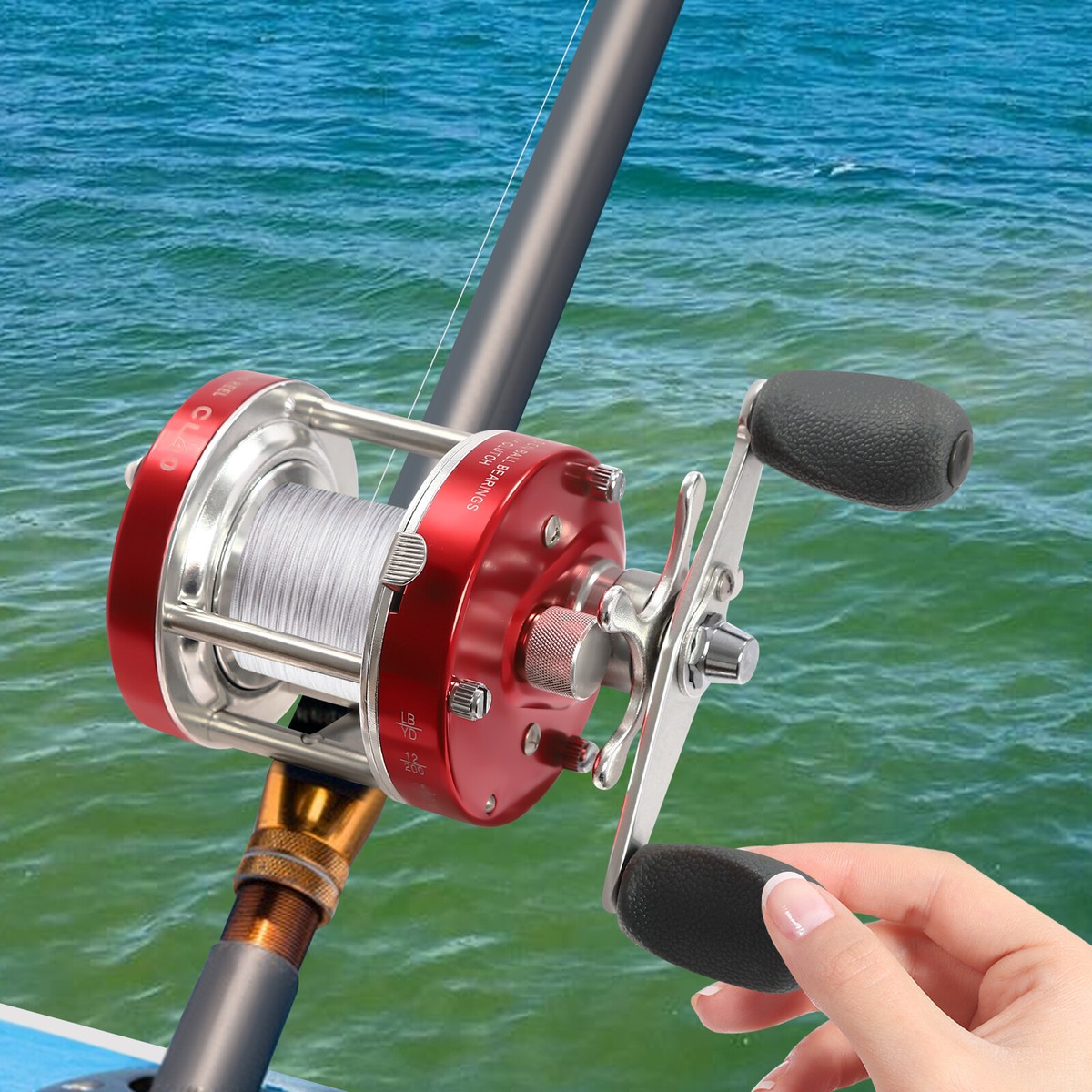 abu garcia baitcast power handle Baitcaster with Gold T-Bar Knob pmax_uistelukelat The Abu Garcia Power Limited Edition Ambassadeur 3500 Size:MAX4-LP-61