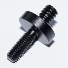 1/4" auf M5 Adapter Foto Stativ Gewinde Ø15 x L 26mm Schraube 1/4 Zoll Aluminium