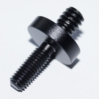 1/4'' auf M5 Adapter Foto Stativ Gewinde Ø15 x L 26mm Schraube 1/4 Zoll Aluminium
