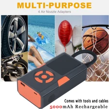 Tire Inflator Portable Air Compressor 150PSI Portable Air Pump for Car&Bike&Ball