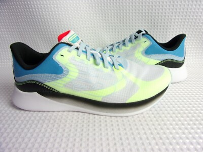 New Balance Men's Dynasoft BREAZA White Blue Lime Running Shoes MABRZALR 11