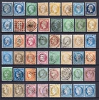 France 1849/1875 - Collection 47 stamps Ceres, Napoleon - COTE €1,850