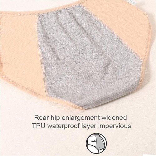 5pcs Leakproof Underwear for Women Incontinence,Leak Proof Protective Pants New - Picture 6 of 8