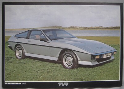 1980 TVR Tasmin +2 Sales Sheet Brochure