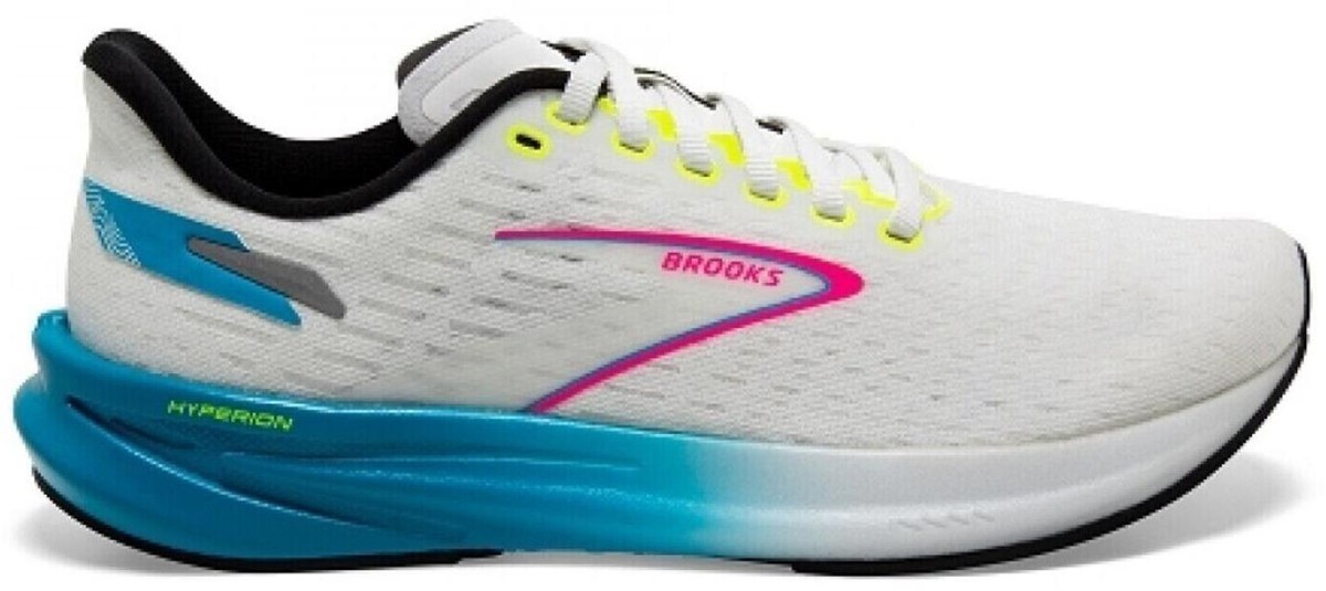 Brooks Hyperion White Blue Pink for sale | eBay