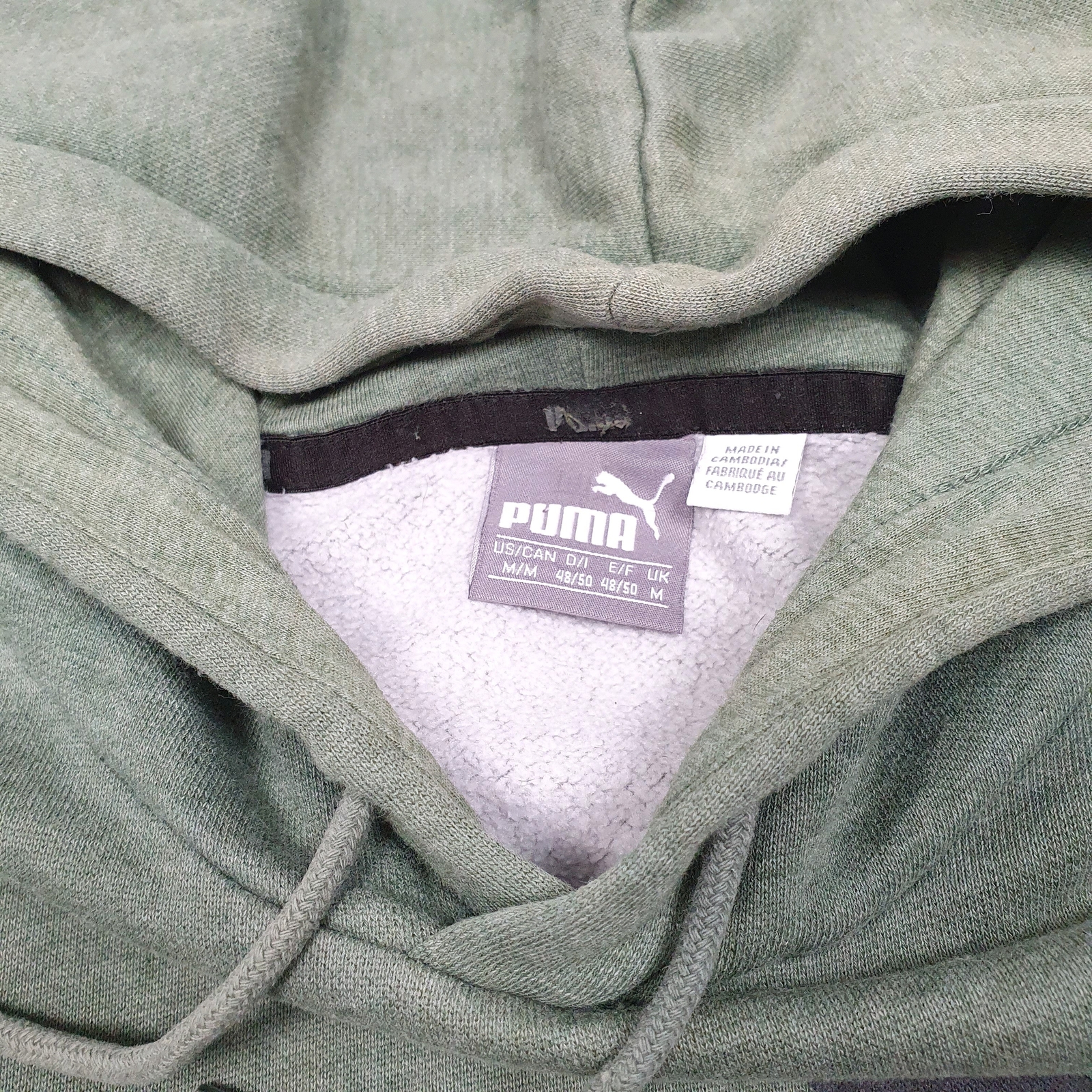PUMA Hoodie Cotton Jumper Sweatshirt Mens M image 2