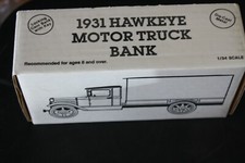 Ertl Radio Flyer 1931 Hawkeye Motor Truck Diecast Bank 1/34 Scale