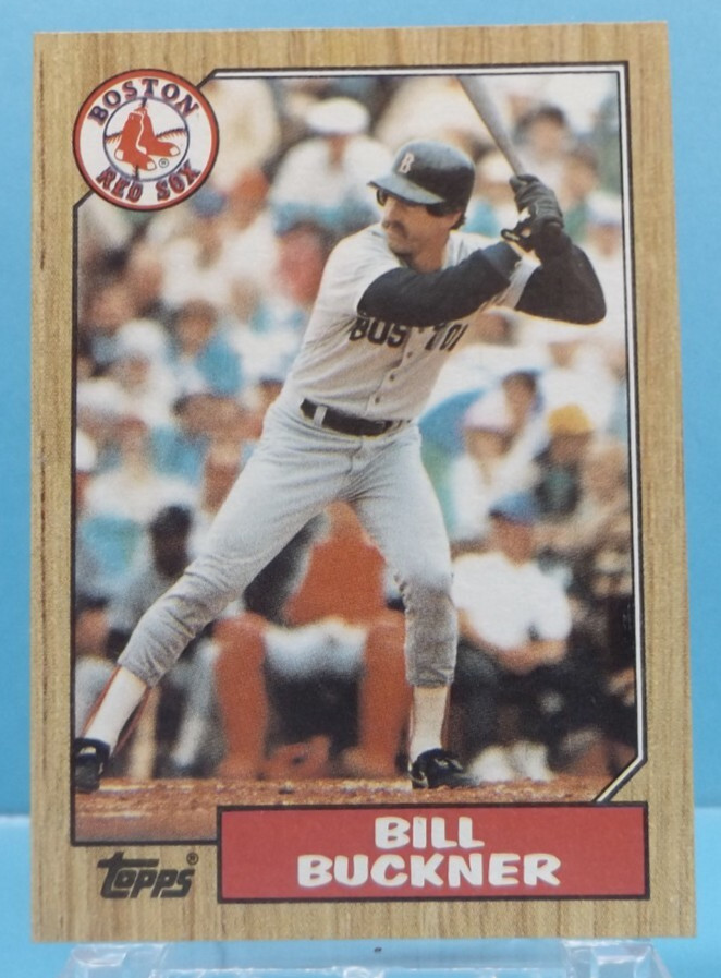 1987 Topps #764 - Bill Buckner - Boston Red Sox - Near Mint
