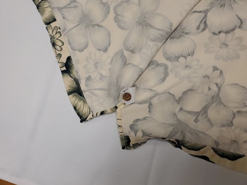 Camicia Tommy Bahama uomo LG Hawaiian SS media 100% seta verde fiori - Foto 12 di 16