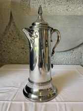 Grosser viktorianischer Bierkrug, 3-Fach Versilbert, Ca. 1870-1895