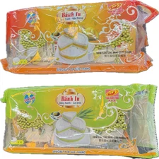 Tan Hue Vien Snow Flake Cake Banh In 14oz – Pandan or Durian Mung Bean Cake